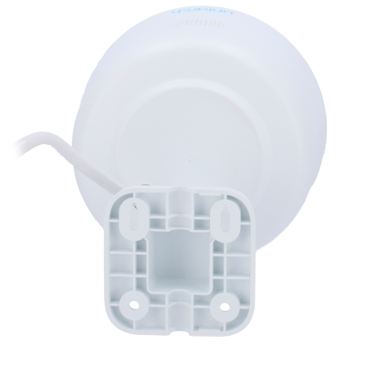 Dispositivo branco com base quadrada e tubo angular