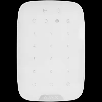 Teclado numérico branco AJAX touchscreen