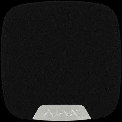 Tapete preto retangular com etiqueta prateada AJAX