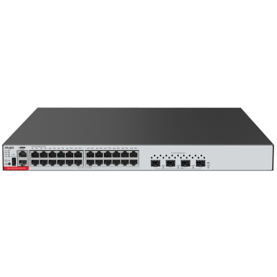 Comutador de rede ProSafe 24 portas Ethernet e 4 SFP