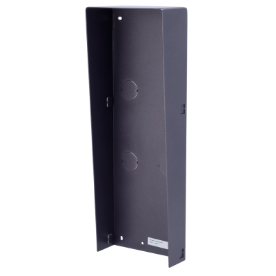 Suporte metálico cinzento escuro com textura mate