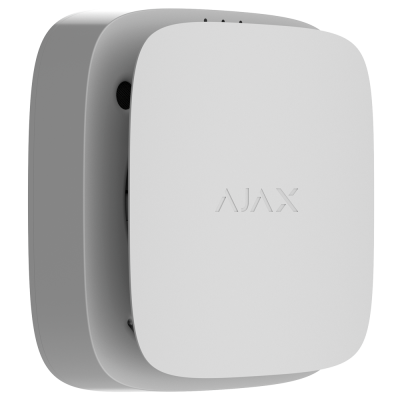 Dispositivo quadrado branco com cantos arredondados da marca AJAX