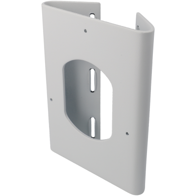 Suporte de parede metálico branco para dispositivo eletrônico