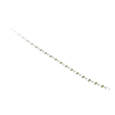 Fita LED branca com chipsets dourados e contactos metálicos