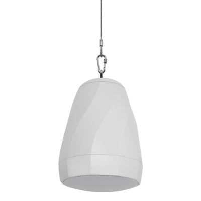 Coluna de som pendente branca