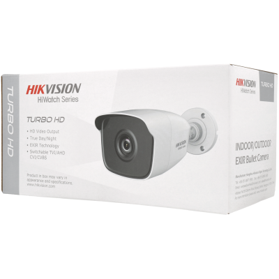 Caixa de câmara de segurança HIKVISION HiWatch Series TURBO HD com imagem da câmara bullet
