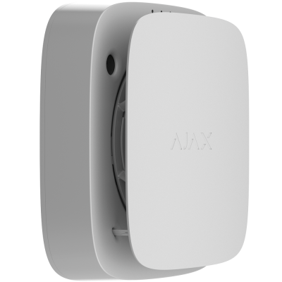 Dispositivo branco quadrado com o nome AJAX