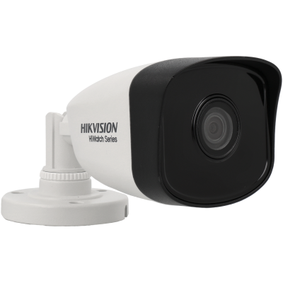 Câmara de vigilância branca e preta HIKVISION Wividech Series