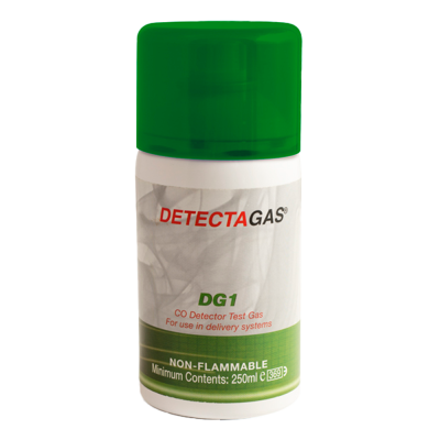 Frasco de gás de teste DETECTAGAS DG1 com tampa verde