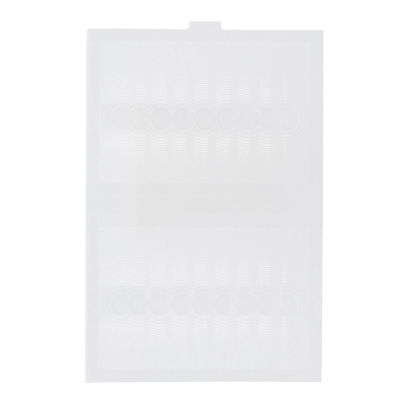 Embalagens plásticas transparentes para pequenos objetos ou alimentos.