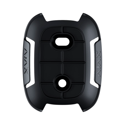 Capa protetora preta para comando de automóvel com texto XYX