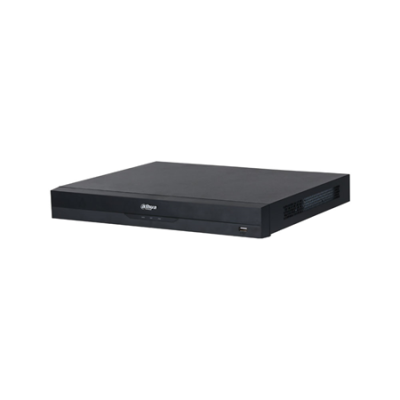 Gravador digital de vídeo preto Dahua com entrada USB frontal