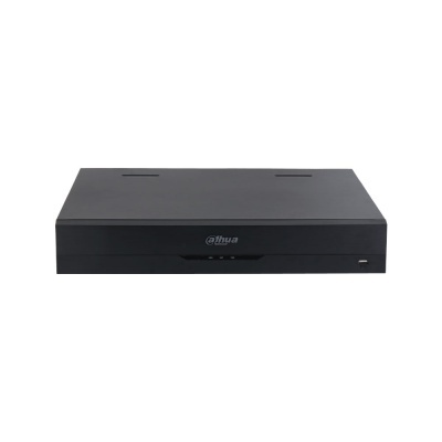 Dispositivo eletrónico preto Dahua Technology com porta USB à direita