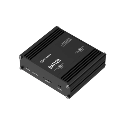 Equipamento eletrônico preto TELTONIKA BAT120