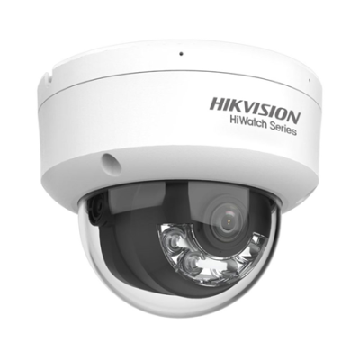 Câmara de segurança dome branca HIKVISION HiWatch Series