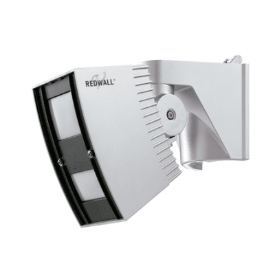 Sensor de movimento exterior cinzento e preto da REDWALL para montagem em parede