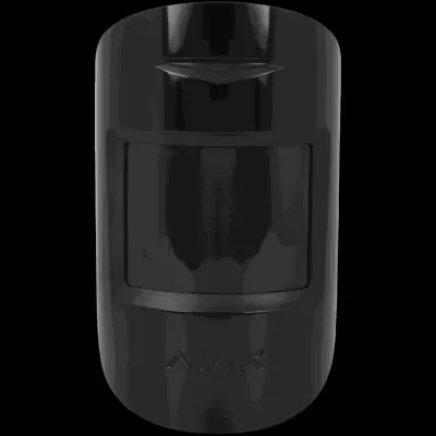 Sensor de movimento preto brilhante da marca AJAX