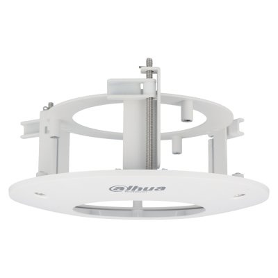 Suporte de montagem branco para câmara Dahua com parafuso ajustável