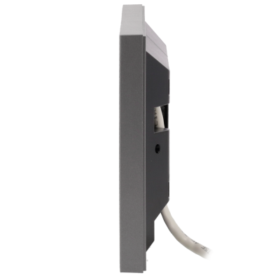 Interruptor de parede com fio visto de lado