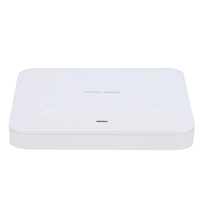 Roteador branco quadrado com logo ZyXEL 1000Mbit