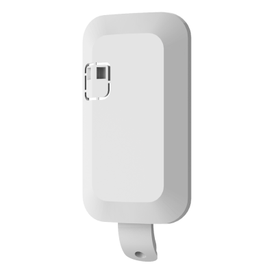 Capa protetora branca para smartphone com recorte para câmara e suporte integrado