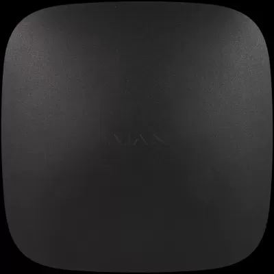 Dispositivo eletrônico preto com texto AJAX em relevo