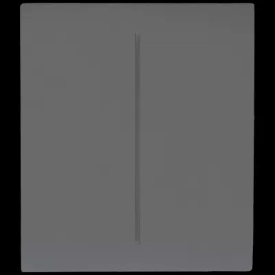 interruptor elétrico cinza quadrado com linha no centro