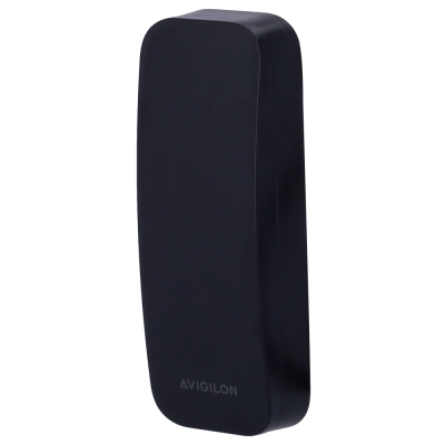 Dispositivo preto retangular Avigilon com cabo