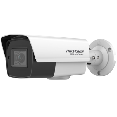 Câmara de vigilância Hikvision HiWatch Series preto e branco com suporte