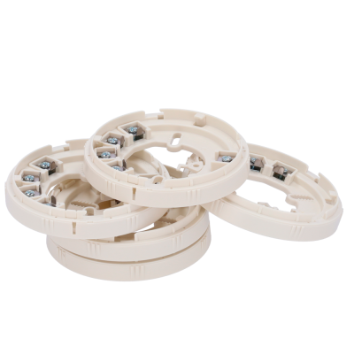 Suportes redondos de plástico para sensores com parafusos