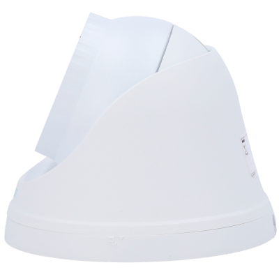 Câmara de vigilância branca com suporte