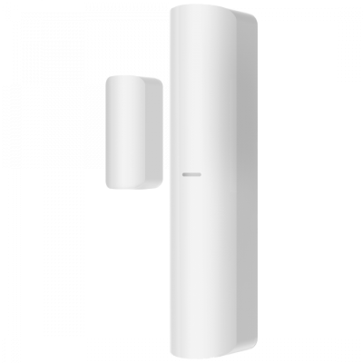 Conjunto de sensores cilíndricos brancos com design liso