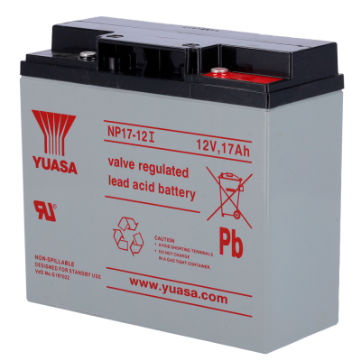 Bateria selada de chumbo ácido Yuasa 12V 17Ah