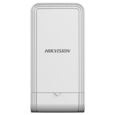 Aparelho eletrônico cinza claro com texto HIKVISION
