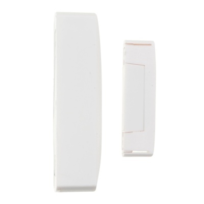 Dois dispositivos eletrónicos brancos lado a lado