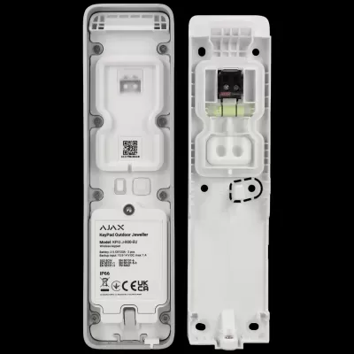 Teclado sem fios branco para exterior modelo AJAX KeyPad Outdoor Jeweller