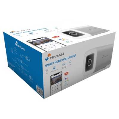 Caixa de câmara de segurança inteligente Nivian Smart Home WiFi Camera