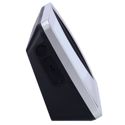 Dispositivo eletrónico com ecrã e porta USB lateral