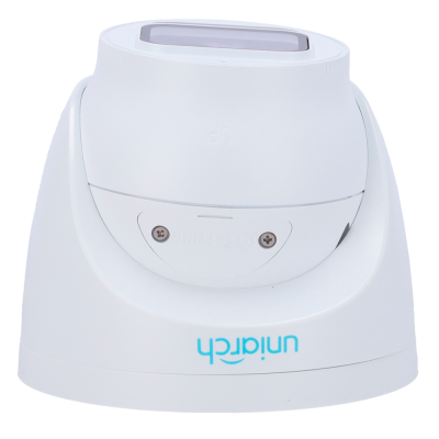 Câmara de vigilância branca da marca UNIPARCH