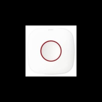 Detector quadrado branco com anel vermelho no centro