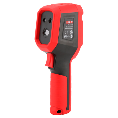 Termovisor profissional UNI-T UTI712S em vermelho e preto