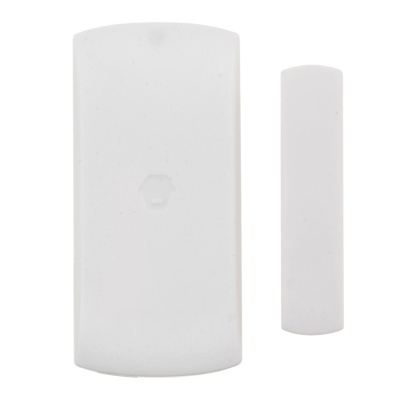 Dois dispositivos eletrónicos brancos retangulares com cantos arredondados