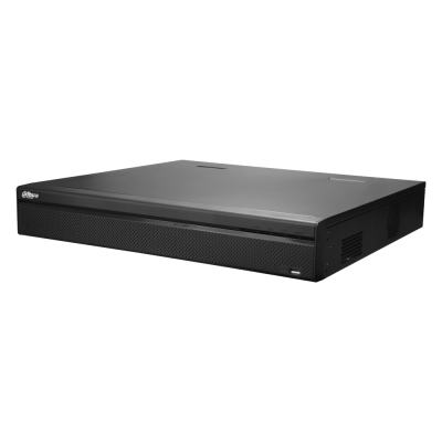 Gravador digital de vídeo preto Dahua com painel frontal ventilado e USB