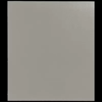 Azulejo quadrado cinzento com acabamento brilhante e textura lisa