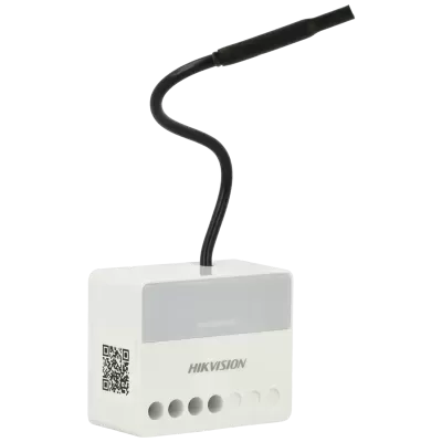 Sensor branco HIKVISION com cabo preto
