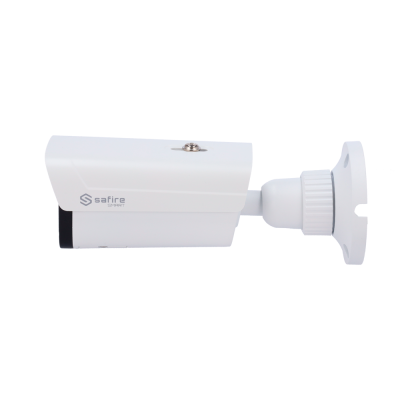 Câmara de segurança Safire SMART branca com base ajustável