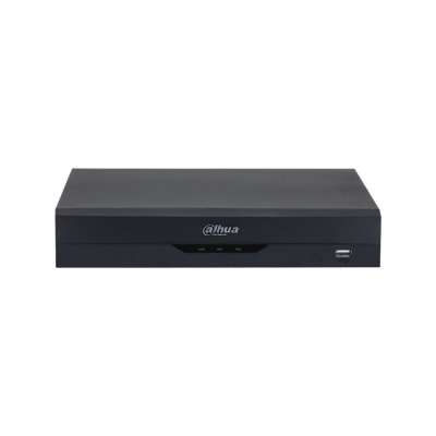 Gravador digital de vídeo preto Dahua Technology com LED e porta USB frontal