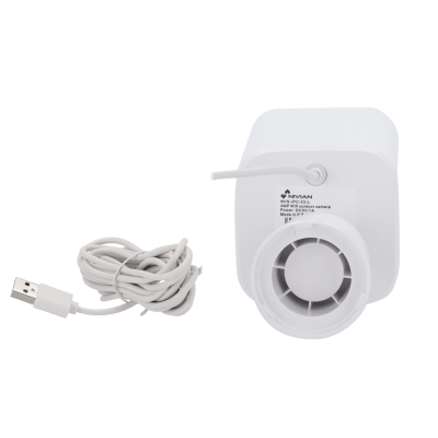 Câmara WiFi Nivian branca com cabo USB