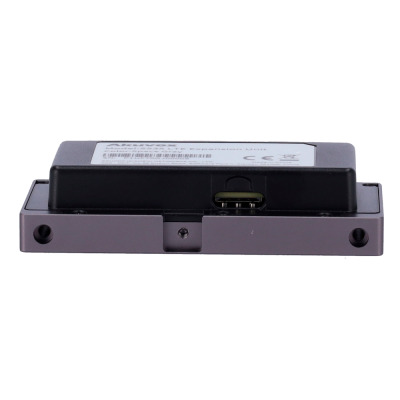 Unidade de expansão Akai MPX16-32 LT cinza escuro e preto com etiqueta