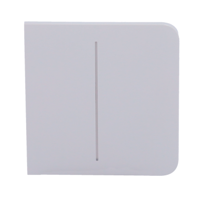 Capa protetora branca para disco de vinil com abertura vertical